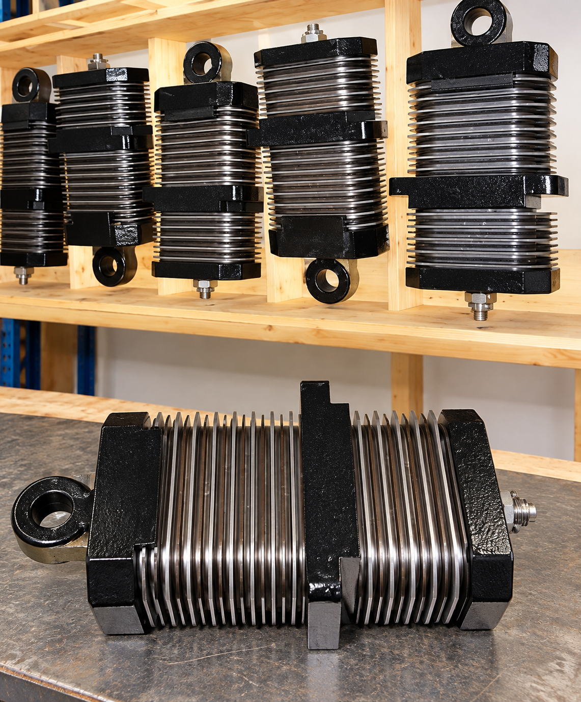 BRB 323 Coupler Draftgear & Tailpin