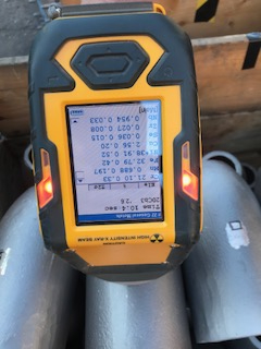 XRF PMI inspection